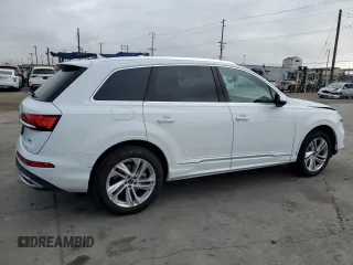 2024 Audi Q7 Premium Plus with VIN WA1LXBF73RD005671, listed as a Copart auction lot 55644265 with 17,711 mi miles and Clean title. Bid and sale history available at DreamBid. Image 3.
