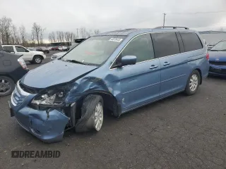 2008 Honda Odyssey EX-L with VIN 5FNRL386X8B070790, listed as a Copart auction lot 48878445 with 149,718 mi miles and Salvage Title. Bid and sale history available at carsss.com. Image 1.