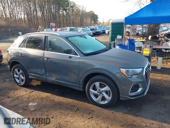 2021 Audi Q3 Premium with VIN WA1AUCF34M1099668, listed as a IAAI auction lot 41990226 with 69,866 mi miles and . Bid and sale history available at DreamBid. Image 13.