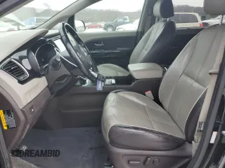 2016 Kia Sedona SX-L with VIN KNDME5C18G6108863, listed as a Copart auction lot 45536295 with 110,337 mi miles and Salvage Title. Bid and sale history available at carsss.com. Image 7.