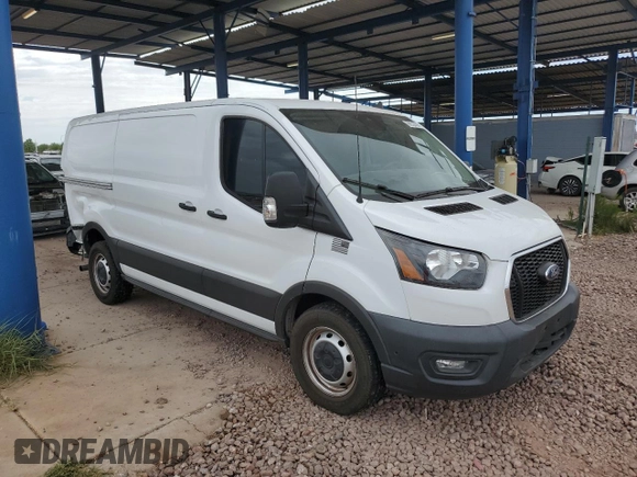 2021 Ford Transit Cargo with VIN 1FTYE1Y86MKB00604, listed as a Copart auction lot 69333594 with 60,464 mi miles and Salvage Title. Bid and sale history available at carsss.com. Image 4.