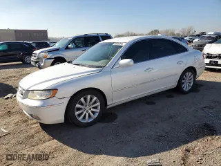 2009 Hyundai Azera GLS with VIN KMHFC46D19A356995, listed as a Copart auction lot 79686994 with 0 mi miles and Salvage Title. Bid and sale history available at carsss.com. Image 1.