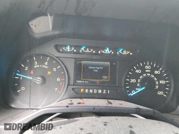 2016 Ford F-150 XLT with VIN 1FTEX1EF4GKD58611, listed as a Copart auction lot 59477825 with 196,844 mi miles and Salvage title. Bid and sale history available at DreamBid. Image 9.