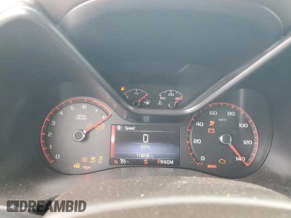 2015 GMC Canyon 2WD SLT with VIN 1GTG5CE31F1118775, listed as a Copart auction lot 45272905 with 119,639 mi miles and Salvage Title. Bid and sale history available at carsss.com. Image 9.