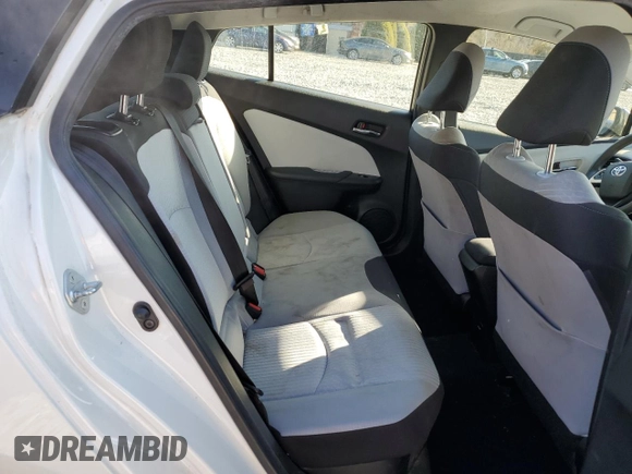 2016 Toyota Prius Two with VIN JTDKBRFU1G3516149, listed as a Copart auction lot 52538795 with 131,483 mi miles and Clean Title. Bid and sale history available at DreamBid. Image 10.