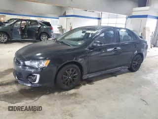 2017 Mitsubishi Lancer ES with VIN JA32U2FU1HU011580, listed as a Copart auction lot 44178635 with 129,220 mi miles and Salvage Title. Bid and sale history available at carsss.com. Image 1.