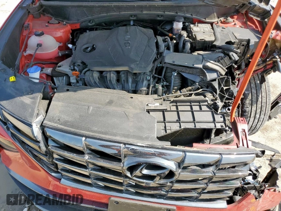 2022 Hyundai Tucson Limited with VIN 5NMJECAEXNH160718, listed as a Copart auction lot 57704215 with 33,636 mi miles and Salvage title. Bid and sale history available at DreamBid. Image 12.