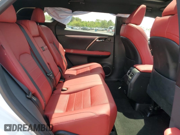 2020 Lexus RX 350 F Sport Performance with VIN 2T2YZMDA5LC257258, listed as a Copart auction lot 56735485 with 76,576 mi miles and Salvage title. Bid and sale history available at DreamBid. Image 11.