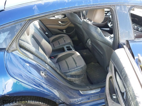 2021 Mercedes-Benz AMG GT with VIN W1K7X5KBXMA038329, listed as a IAAI auction lot 39996727 with NaN miles. Bid and sale history available at carsss.com. Image 8.