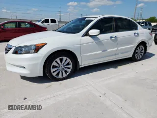 2011 Honda Accord EX-L with VIN 1HGCP3F80BA024255, listed as a Copart auction lot 59998535 with 118,485 mi miles and Clean title. Bid and sale history available at DreamBid. Image 1.