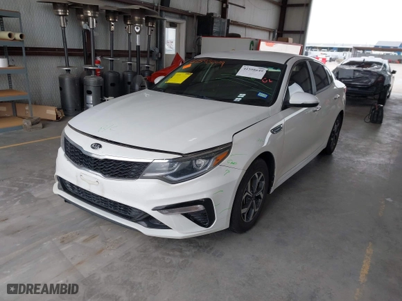 2019 Kia Optima LX with VIN 5XXGT4L37KG320078, listed as a IAAI auction lot 41598649 with 128,439 mi miles. Bid and sale history available at carsss.com. Image 17.