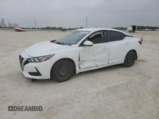2020 Nissan Sentra S with VIN 3N1AB8BV9LY301210, listed as a Copart auction lot 50958345 with 96,299 mi miles and Salvage Title. Bid and sale history available at DreamBid. Image 1.