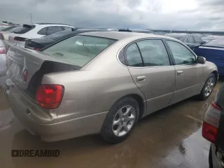 2001 Lexus GS 300 with VIN JT8BD69SX10139699, listed as a Copart auction lot 53779615 with 163,423 mi miles and Salvage Title. Bid and sale history available at DreamBid. Image 3.