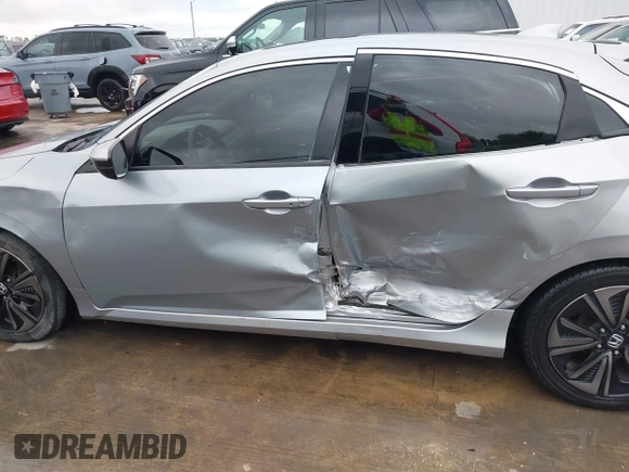 2018 Honda Civic EX with VIN SHHFK7H58JU224325, listed as a IAAI auction lot 41884531 with 76,586 mi miles and . Bid and sale history available at DreamBid. Image 15.