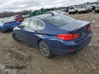 2019 BMW 5 Series 530i with VIN WBAJA5C52KWW14762, listed as a Copart auction lot 86589314 with 36,035 mi miles and Salvage Title. Bid and sale history available at carsss.com. Image 2.