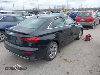 2023 Audi A3 Premium z VIN WAUAUDGY4PA122471, wystawiony jako IAAI lot #41988335 z przebiegiem 11 848 mil mil oraz . Historia ofert i sprzedaży dostępna na DreamBid. Obrazek 4.