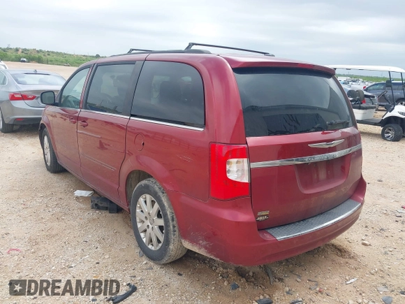 2014 Chrysler Town & Country Touring with VIN 2C4RC1BG9ER448555, listed as a IAAI auction lot 42112709 with 166,946 mi miles. Bid and sale history available at carsss.com. Image 3.
