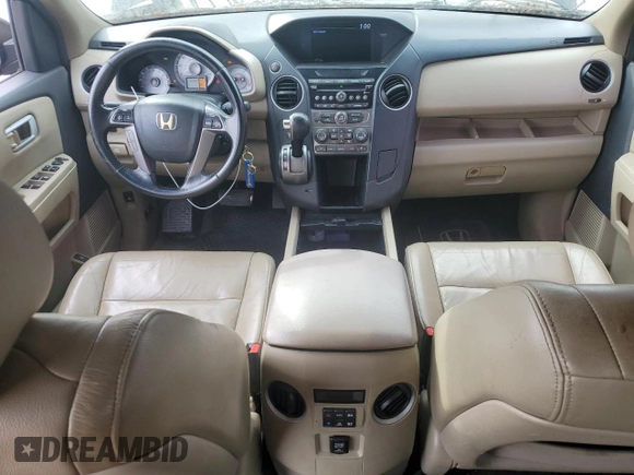 2012 Honda Pilot EX-L with VIN 5FNYF3H54CB002956, listed as a Copart auction lot 42767445 with 161,942 mi miles and Salvage Title. Bid and sale history available at carsss.com. Image 8.