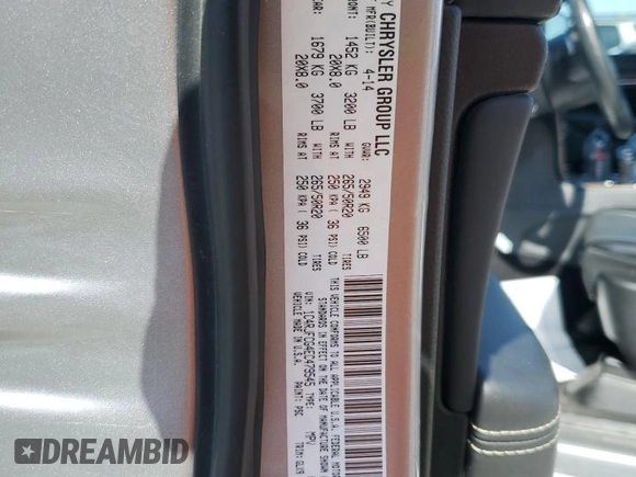 2014 Jeep Grand Cherokee Overland with VIN 1C4RJFCG4EC479545, listed as a Copart auction lot 55178975 with 188,634 mi miles and Clean Title. Bid and sale history available at DreamBid. Image 13.