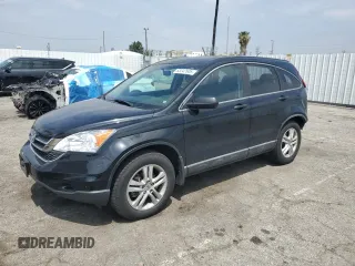 2010 Honda CR-V EX with VIN 5J6RE4H52AL007655, listed as a Copart auction lot 53247605 with 170,565 mi miles and Salvage Title. Bid and sale history available at carsss.com. Image 1.