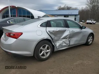 2018 Chevrolet Malibu LS with VIN 1G1ZC5ST1JF172547, listed as a Copart auction lot 53996635 with 118,696 mi miles and Salvage Title. Bid and sale history available at DreamBid. Image 3.
