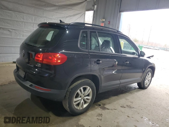 2017 Volkswagen Tiguan S with VIN WVGBV7AXXHK011064, listed as a Copart auction lot 49745425 with 67,994 mi miles and Salvage Title. Bid and sale history available at DreamBid. Image 3.