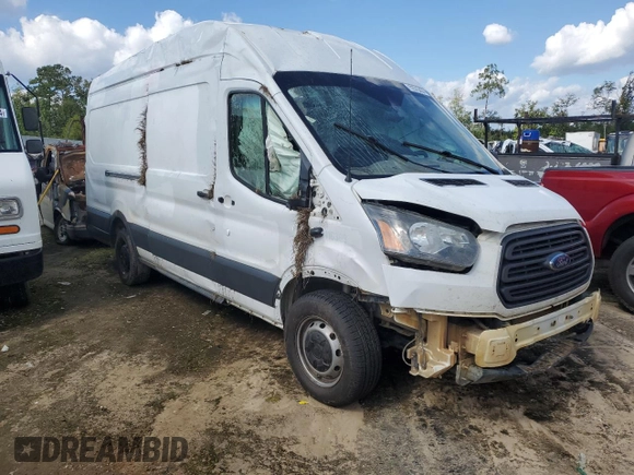 2016 Ford Transit Cargo with VIN 1FTBW3XM6GKB53904, listed as a Copart auction lot 72575404 with Not Provided miles and Salvage Title. Bid and sale history available at DreamBid. Image 4.
