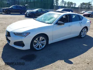 2021 Acura TLX w/Technology Package with VIN 19UUB6F40MA002356, listed as a IAAI auction lot 41757060 with 51,080 mi miles. Bid and sale history available at carsss.com. Image 17.