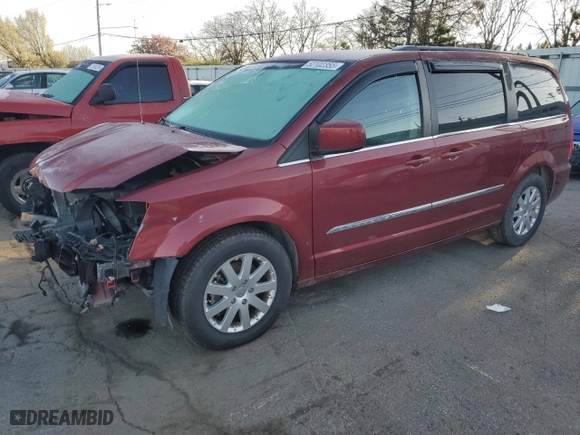 2013 Chrysler Town & Country Touring with VIN 2C4RC1BG5DR677183, listed as a Copart auction lot 52102355 with 109,693 mi miles and Salvage Title. Bid and sale history available at carsss.com. Image 1.