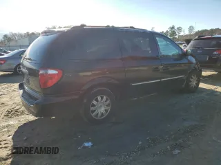 2007 Chrysler Town & Country LWB Touring with VIN 2A4GP54LX7R185132, listed as a Copart auction lot 85721084 with 186,950 mi miles and Salvage Title. Bid and sale history available at carsss.com. Image 3.