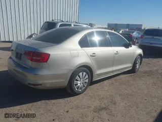 2015 Volkswagen Jetta Sedan 2.0L S with VIN 3VW2K7AJ0FM270450, listed as a IAAI auction lot 41401218 with 94,954 mi miles. Bid and sale history available at carsss.com. Image 4.