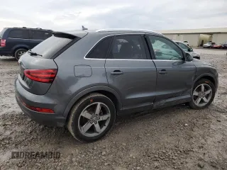 2015 Audi Q3 Premium Plus with VIN WA1BFCFSXFR008042, listed as a Copart auction lot 84424814 with 98,811 mi miles and Clean title. Bid and sale history available at DreamBid. Image 3.