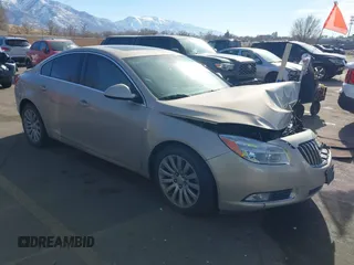 2011 Buick Regal with VIN 2G4GW5EV1B9189809, listed as a IAAI auction lot 41403746 with 48,743 mi miles and . Bid and sale history available at DreamBid. Image 1.