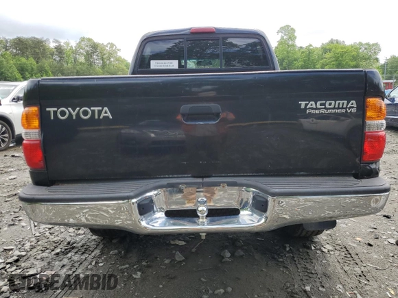 2001 Toyota Tacoma PreRunner with VIN 5TEGN92N31Z792126, listed as a Copart auction lot 55792765 with 215,140 mi miles and Clean Title. Bid and sale history available at DreamBid. Image 6.