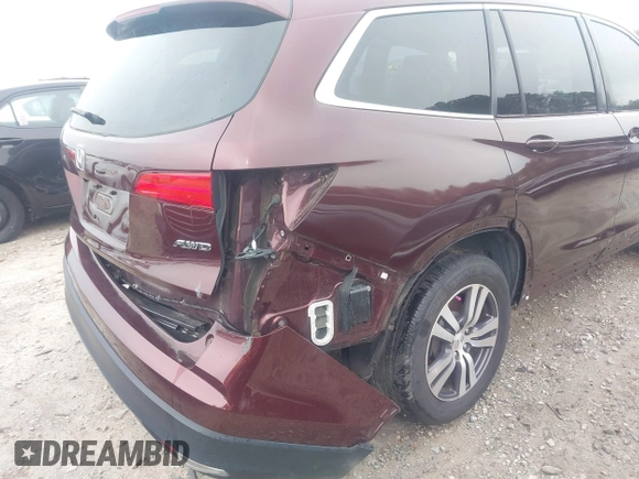 2016 Honda Pilot EX-L with VIN 5FNYF6H52GB109351, listed as a IAAI auction lot 41735131 with 125,604 mi miles. Bid and sale history available at carsss.com. Image 19.