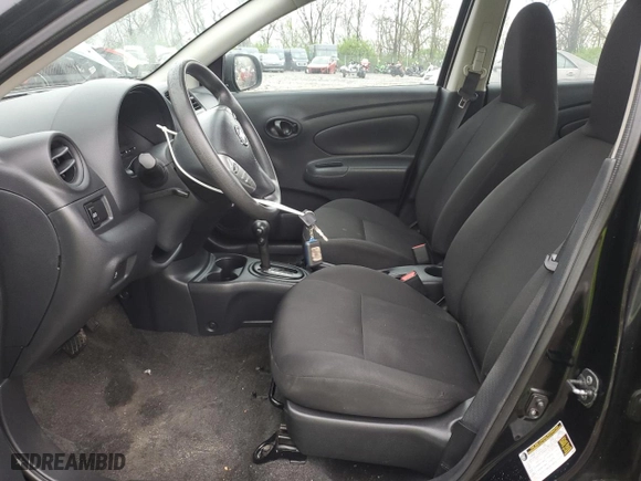 2015 Nissan Versa SV with VIN 3N1CN7AP6FL904274, listed as a Copart auction lot 52090775 with 69,561 mi miles and Clean Title. Bid and sale history available at carsss.com. Image 7.