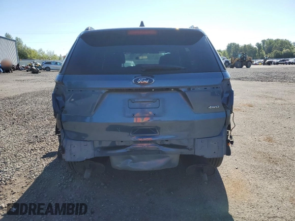 2019 Ford Explorer with VIN 1FM5K8B84KGA19397, listed as a Copart auction lot 54869045 with 37,999 mi miles and Salvage title. Bid and sale history available at DreamBid. Image 6.
