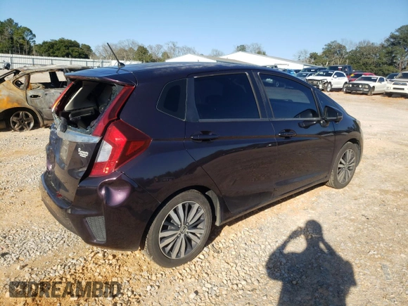 2016 Honda Fit EX-L with VIN JHMGK5H82GS014561, listed as a Copart auction lot 46746815 with 77,525 mi miles and Salvage title. Bid and sale history available at DreamBid. Image 3.