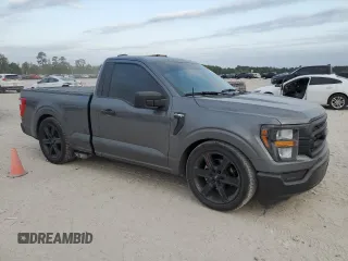 2023 Ford F-150 XL with VIN 1FTMF1C5XPKF21948, listed as a Copart auction lot 75918134 with 6,922 mi miles and Clean Title. Bid and sale history available at carsss.com. Image 4.