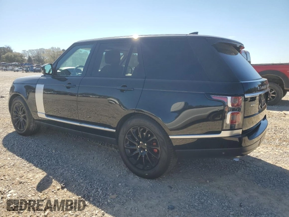 2018 Land Rover Range Rover HSE with VIN SALGS2RK1JA383444, listed as a Copart auction lot 48843825 with 186,706 mi miles and Clean title. Bid and sale history available at DreamBid. Image 2.