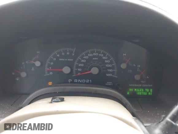 2004 Ford Expedition Eddie Bauer with VIN 1FMRU17W54LA08302, listed as a IAAI auction lot 42623074 with 188,780 mi miles and . Bid and sale history available at DreamBid. Image 7.