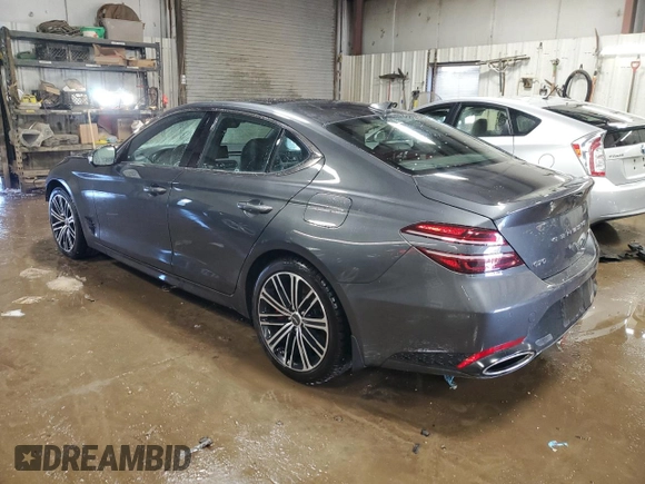 2022 Genesis G70 3.3T с VIN KMTG54TE7NU084124, выставлен на аукционе Copart как лот 50022085 с пробегом 22 338 миль миль и Списание • Salvage title. История ставок и продаж доступна на DreamBid. Изображение 2.