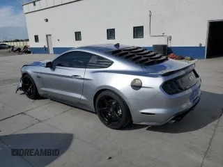 2020 Ford Mustang GT with VIN 1FA6P8CF5L5186488, listed as a Copart auction lot 59711705 with 37,602 mi miles and Salvage title. Bid and sale history available at DreamBid. Image 2.