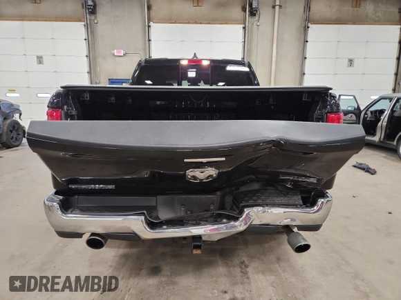 2020 Ram 1500 Big Horn with VIN 1C6SRFFT5LN117445, listed as a Copart auction lot 58014325 with 79,345 mi miles and Salvage title. Bid and sale history available at DreamBid. Image 6.