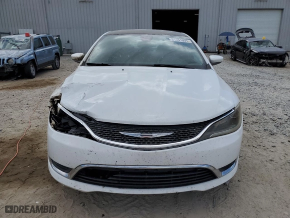2015 Chrysler 200 Limited with VIN 1C3CCCAB8FN502034, listed as a Copart auction lot 51381055 with 163,698 mi miles and Salvage Title. Bid and sale history available at carsss.com. Image 5.