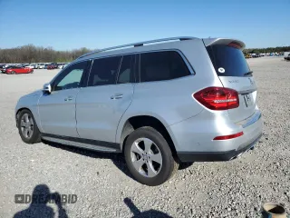 2017 Mercedes-Benz GLS 450 with VIN 4JGDF6EE4HA870245, listed as a Copart auction lot 49975565 with 100,694 mi miles and Salvage Title. Bid and sale history available at DreamBid. Image 2.