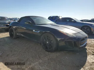 2014 Jaguar F-Type S with VIN SAJWA6FC5E8K03780, listed as a Copart auction lot 84815104 with Not Provided miles and Clean Title. Bid and sale history available at DreamBid. Image 4.