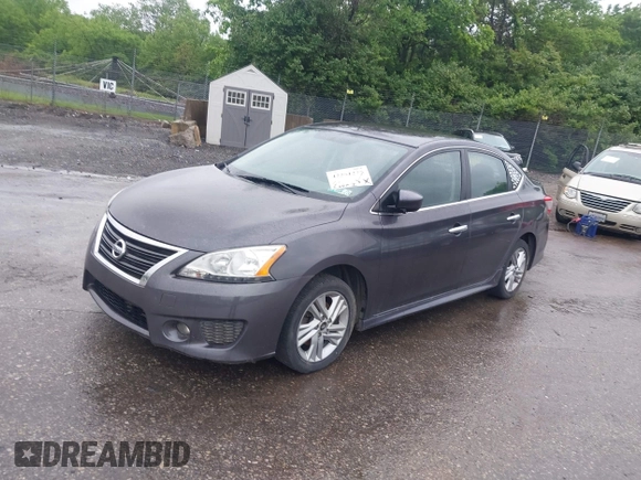 2014 Nissan Sentra SV with VIN 3N1AB7AP6EL606662, listed as a IAAI auction lot 42251275 with Not Provided miles and . Bid and sale history available at DreamBid. Image 2.