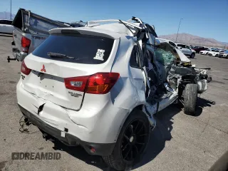 2017 Mitsubishi Outlander Sport ES 2.0 with VIN JA4AP3AUXHZ070304, listed as a Copart auction lot 49866595 with 0 mi miles and Salvage Title. Bid and sale history available at carsss.com. Image 3.