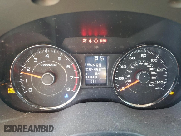 2016 Subaru Forester XT Touring with VIN JF2SJGVC2GH447069, listed as a Copart auction lot 61259625 with 94,499 mi miles and Salvage title. Bid and sale history available at DreamBid. Image 9.